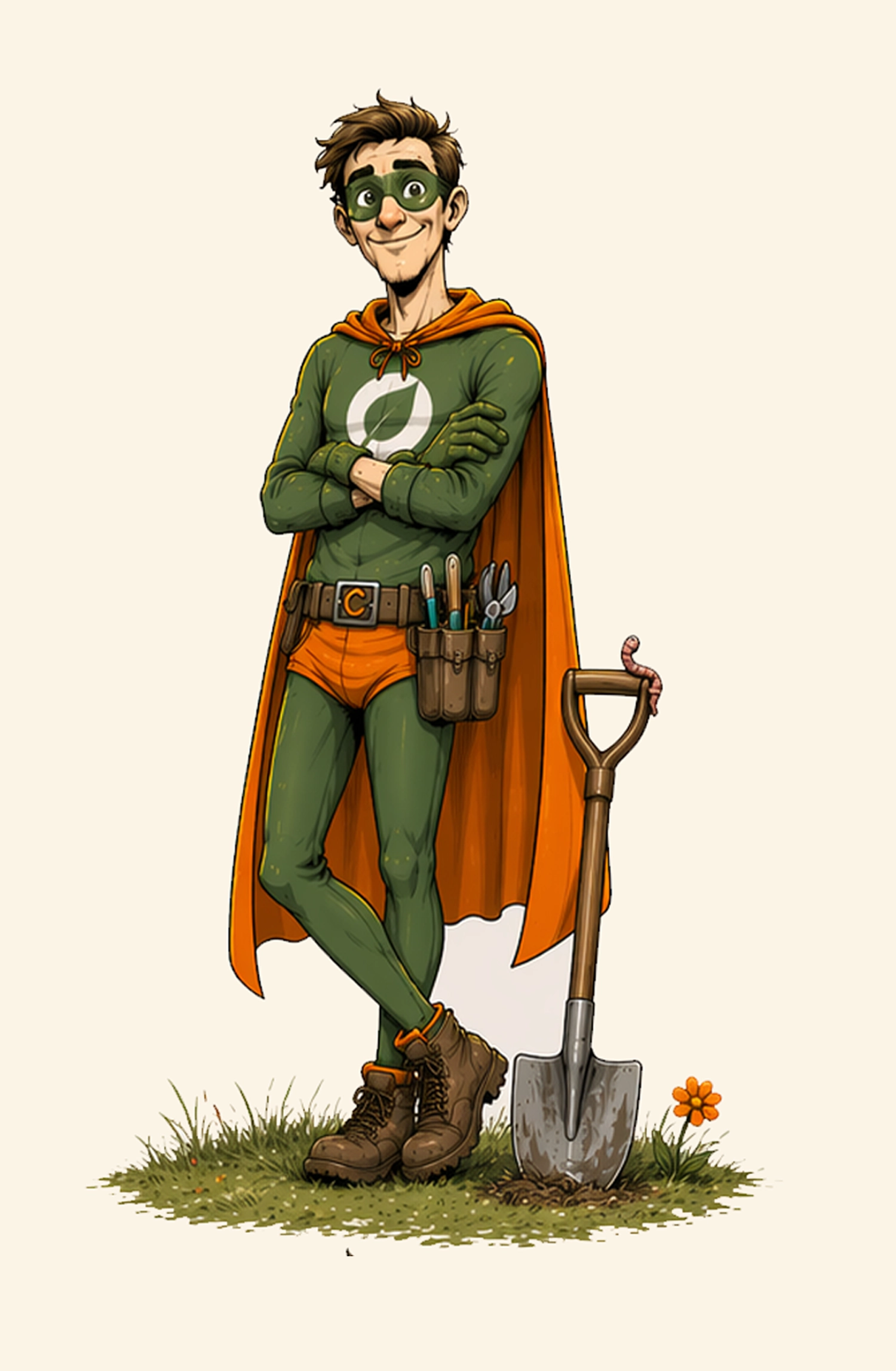 Captain Compost of Fork the Garden